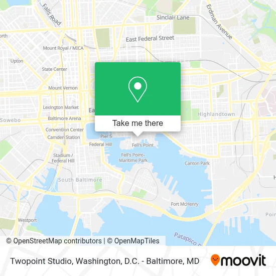 Twopoint Studio map