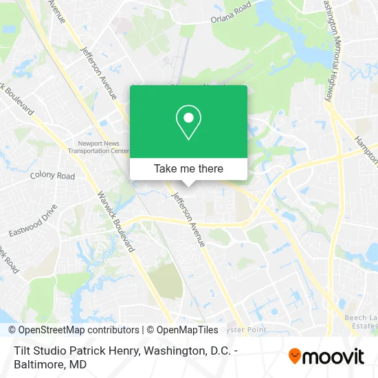 Tilt Studio Patrick Henry map
