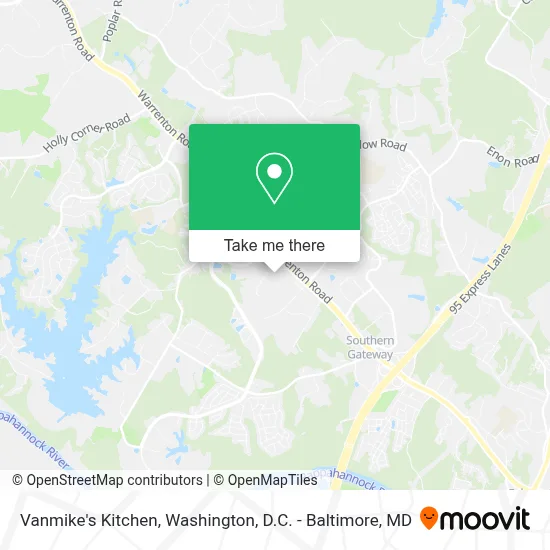 Vanmike's Kitchen map
