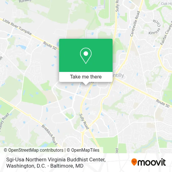 Sgi-Usa Northern Virginia Buddhist Center map