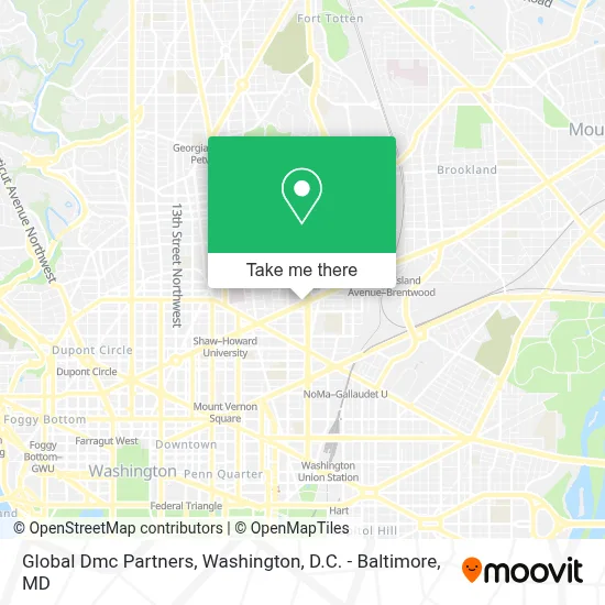 Global Dmc Partners map