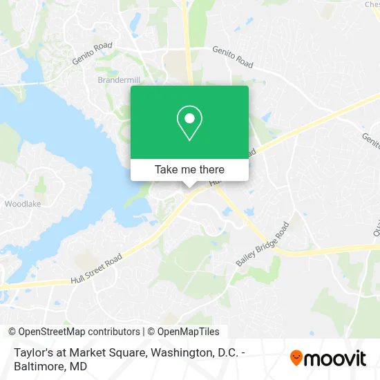 Taylor's at Market Square map