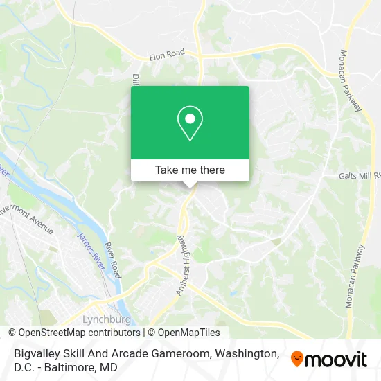 Bigvalley Skill And Arcade Gameroom map