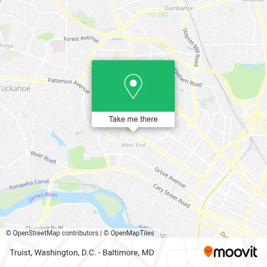 Truist map