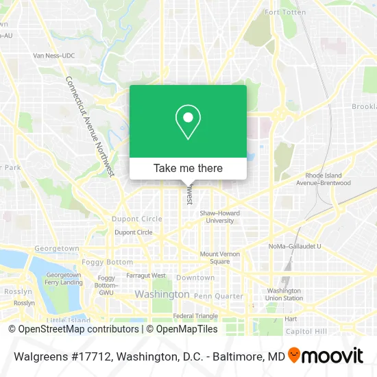 Walgreens #17712 map