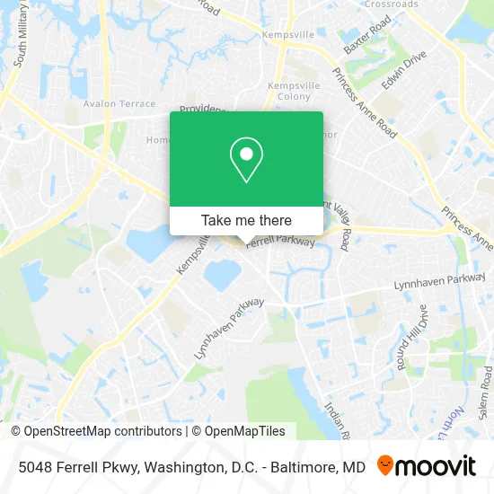 5048 Ferrell Pkwy map