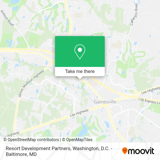 Resort Development Partners map