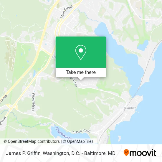 James P. Griffin map