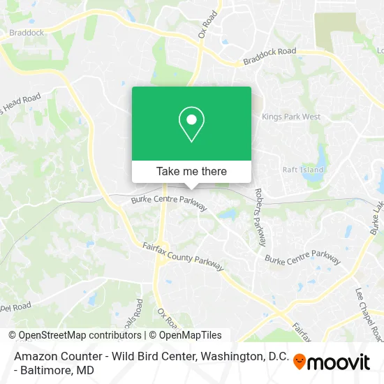 Amazon Counter - Wild Bird Center map