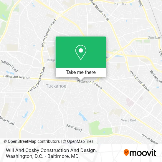 Will And Cosby Construction And Design map