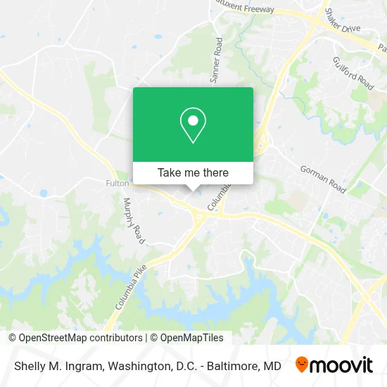 Shelly M. Ingram map