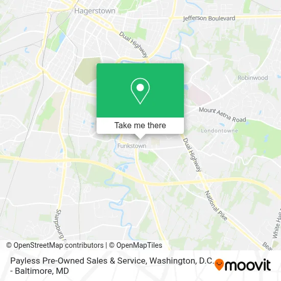 Payless Pre-Owned Sales & Service map