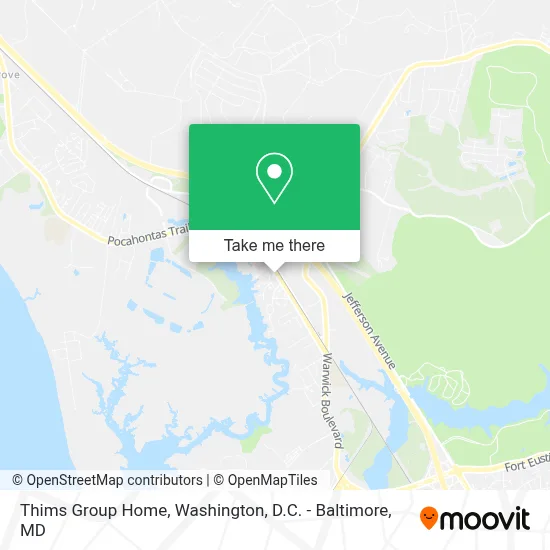 Thims Group Home map