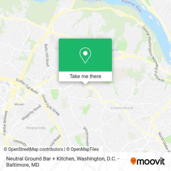 Neutral Ground Bar + Kitchen map