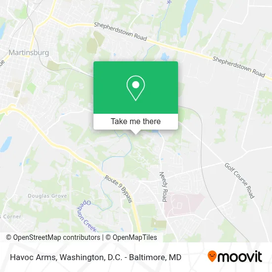 Havoc Arms map