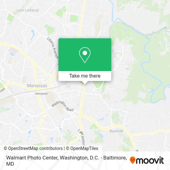 Walmart Photo Center map