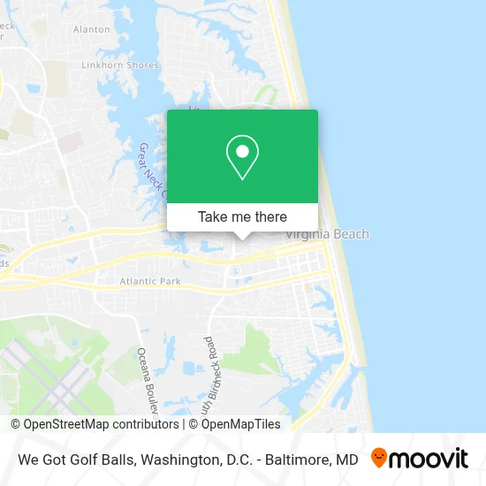 We Got Golf Balls map