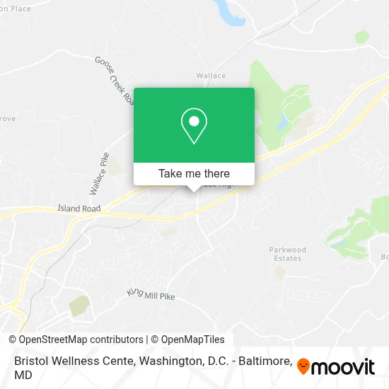 Bristol Wellness Cente map