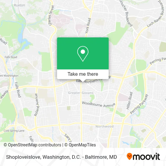 Shoploveislove map