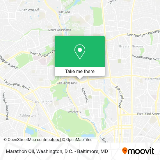 Marathon Oil map