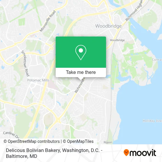 Delicous Bolivian Bakery map