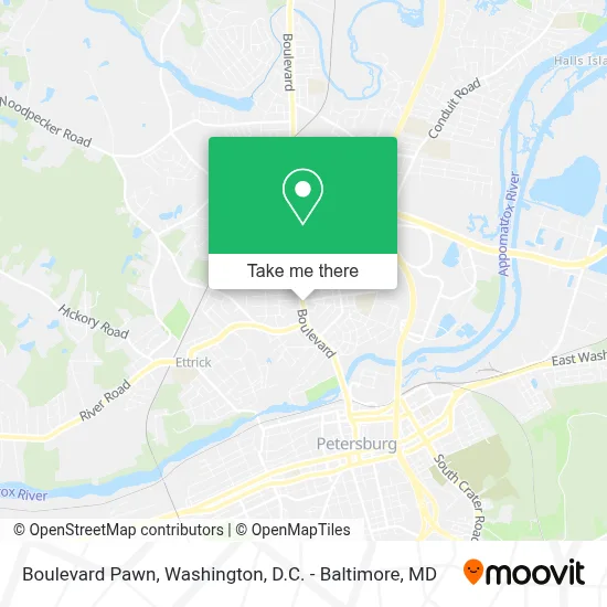 Boulevard Pawn map