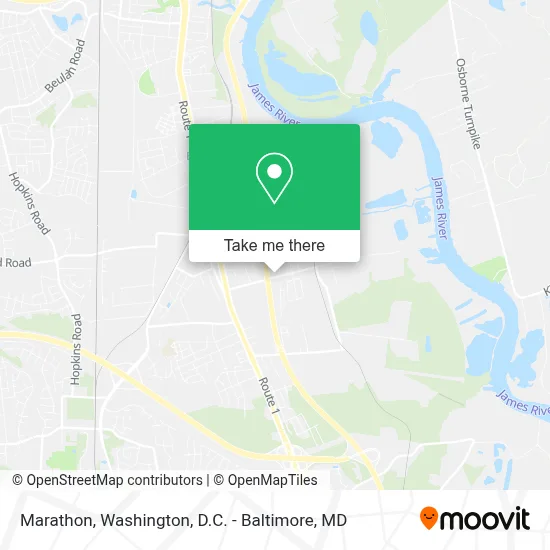 Marathon map