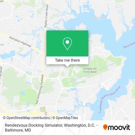 Rendezvous Docking Simulator map