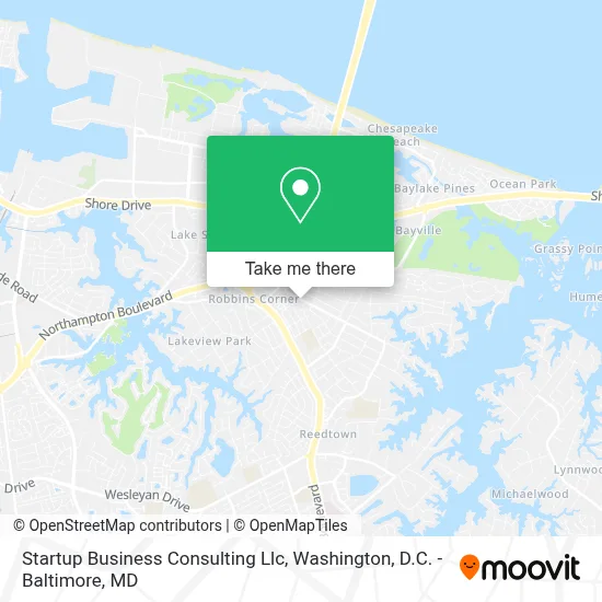 Startup Business Consulting Llc map