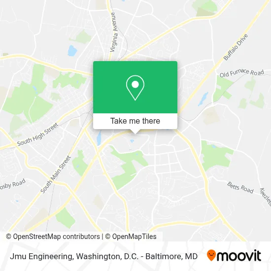 Jmu Engineering map