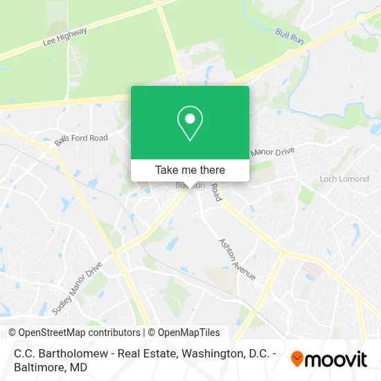 C.C. Bartholomew - Real Estate map
