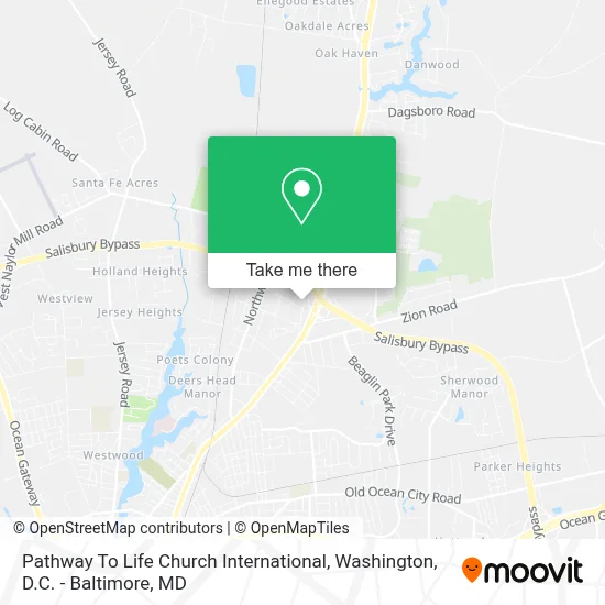 Pathway To Life Church International map
