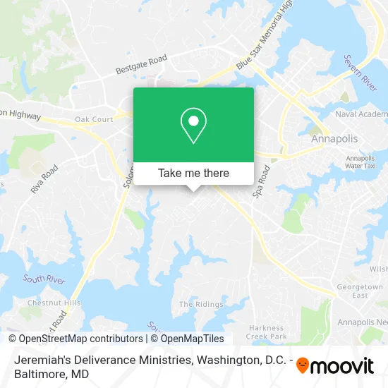 Jeremiah's Deliverance Ministries map