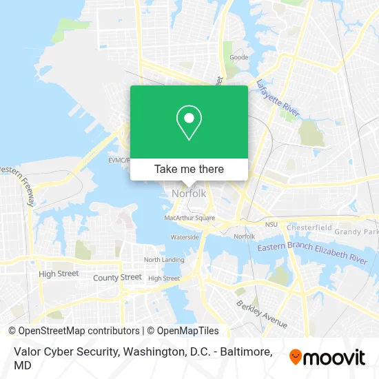 Valor Cyber Security map