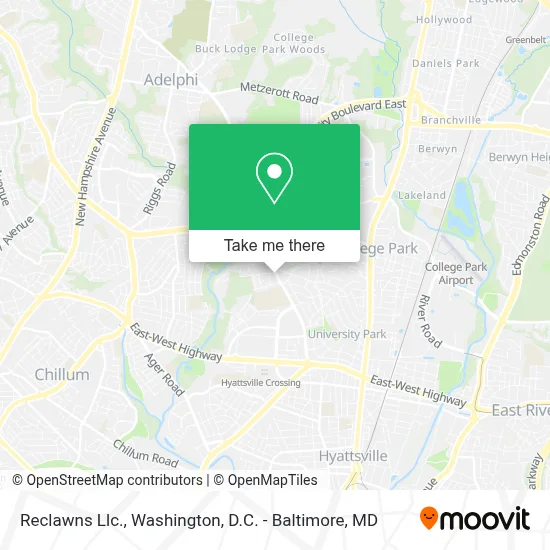 Reclawns Llc. map