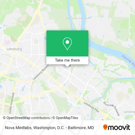 Nova Medlabs map