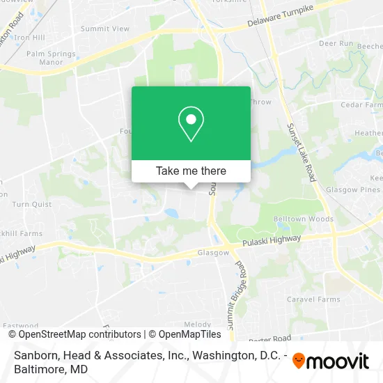 Sanborn, Head & Associates, Inc. map