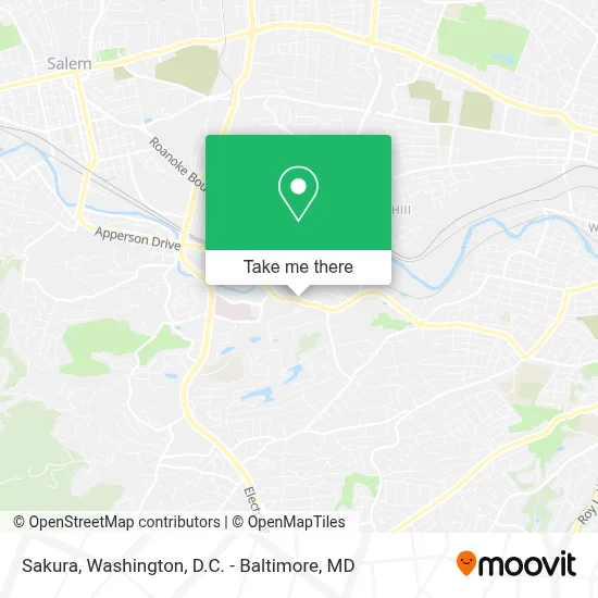 Sakura map