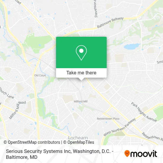 Serious Security Systems Inc map