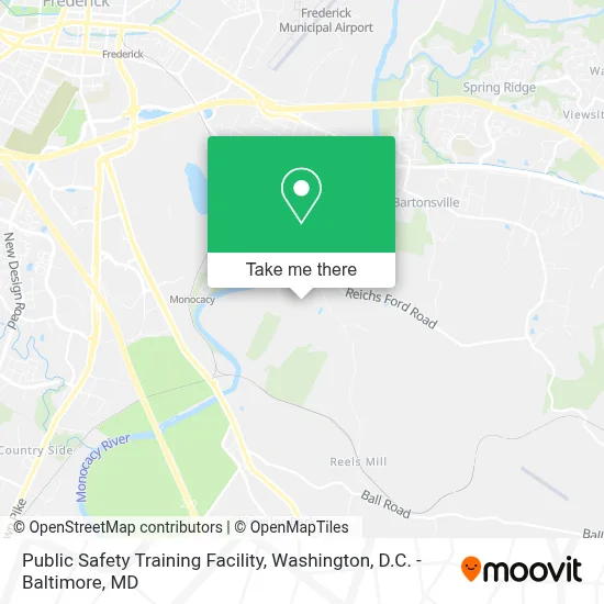 Public Safety Training Facility map