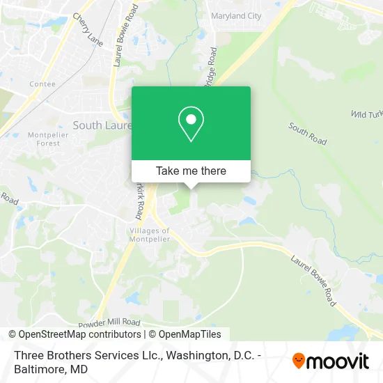 Three Brothers Services Llc. map