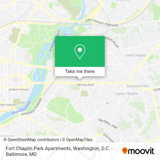 Fort Chaplin Park Apartments map