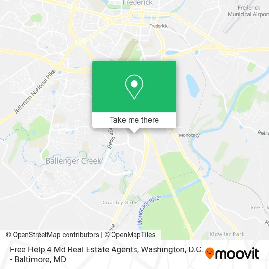 Free Help 4 Md Real Estate Agents map