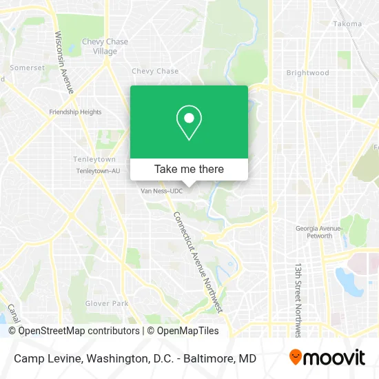 Camp Levine map