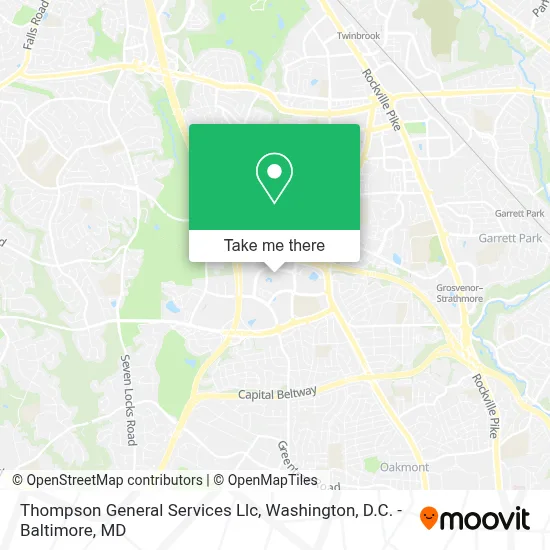 Thompson General Services Llc map