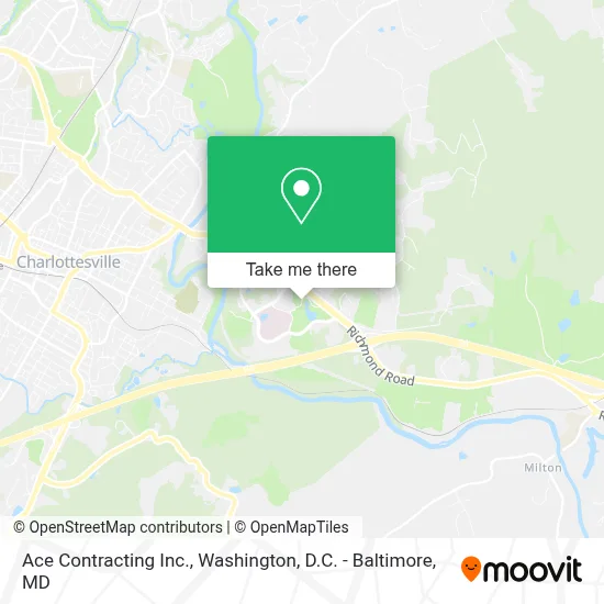 Ace Contracting Inc. map