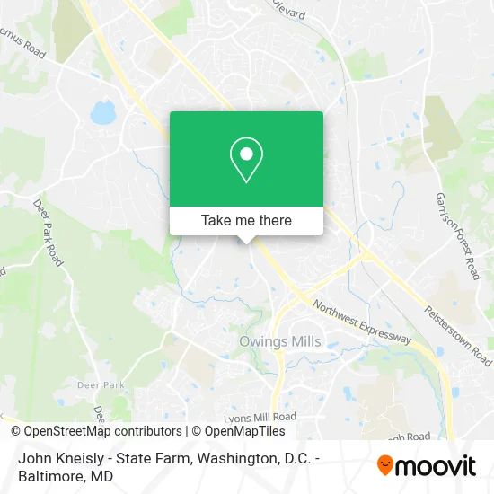 John Kneisly - State Farm map