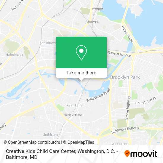 Creative Kids Child Care Center map