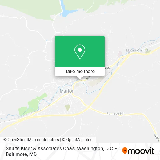 Shults Kiser & Associates Cpa's map