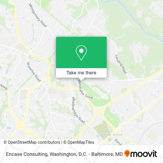 Encase Consulting map